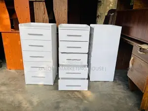 Modern 5pcs White Drawer Set