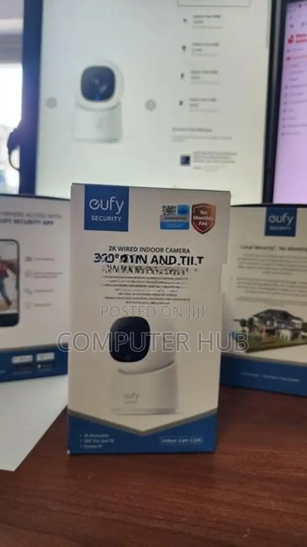 Eufy Indoor Security CAM 2K 360° - WIFI Camera with Ai Tracking CCTV