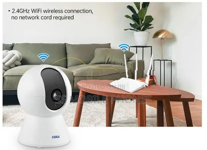 KERUI HD 3MP Tuya Smart Mini WiFi IP Camera