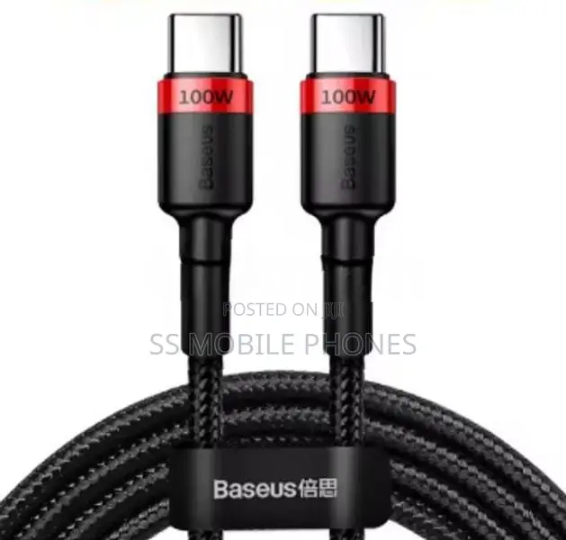 Baseus Type C 100w Fast Charging Cable