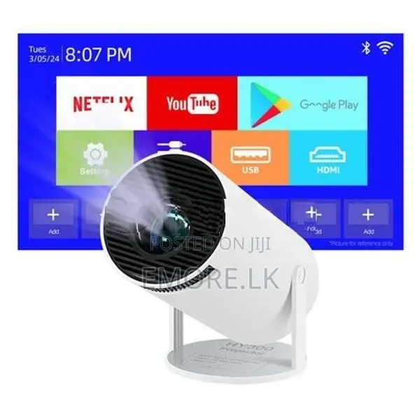 Projector 4k Mini Portable HY300 smart
