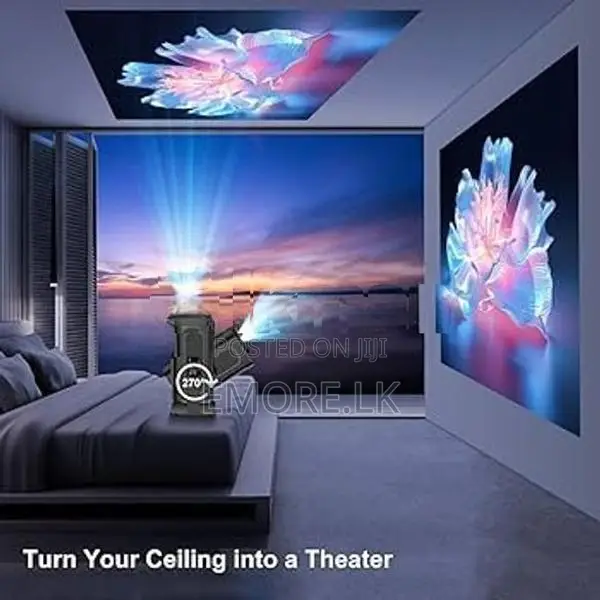 Projector 4k Mini Portable HY300 smart