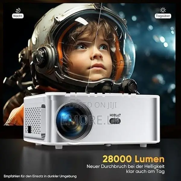 Horlat X 28000 Lumen Projector 4 K Home Cinema