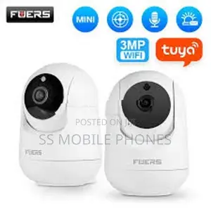 Fuers 3MP AI Detect WiFi Indoor Camera Tuya Smart Home