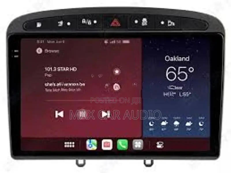 408 Peugeot Android Gps Ips Screen Dvd Audio Setup with Panel
