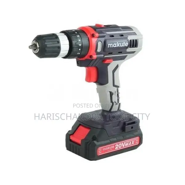 Makute Cordless Impact Hammer Drill 20 v 10mm