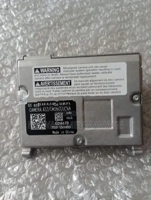 Toyota CHR Radar Sensor Static Camera
