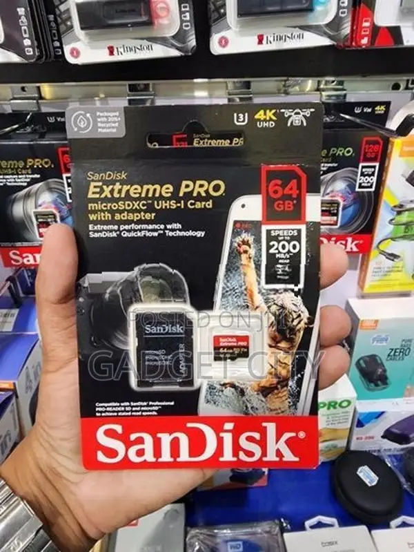 64GB Sandisk Micro SD Extreme Pro