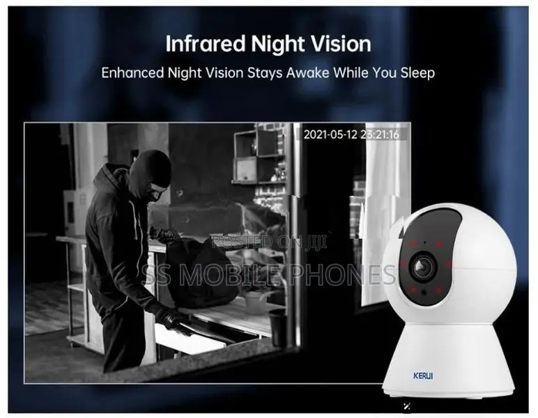 Kerui 5MP Tuya Smart Mini Wi Fi IP Camera