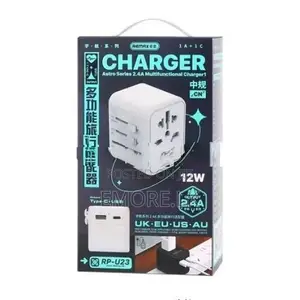 Universal Travel Adapter Power Charger 12W with USB