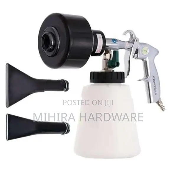 Shampoo Foam Sprayer Gun Tornado Type Handheld with Two Nozzles Spray