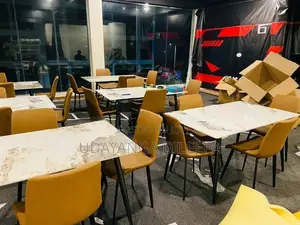 Restaurant Dining Table with Chairs