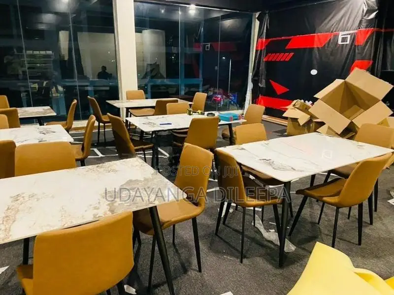 Restaurant Dining Table with Chairs