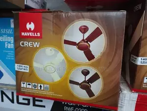 Havells Crew 56 inch Aluminum Blade Ceiling Fan (Elegant White)
