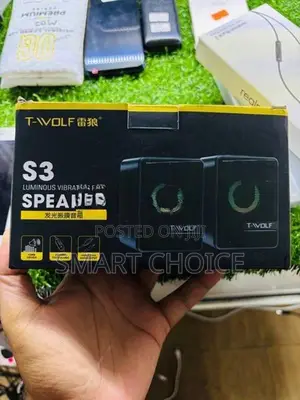 T-WOLF S3 Computer Desktop RGB Speaker