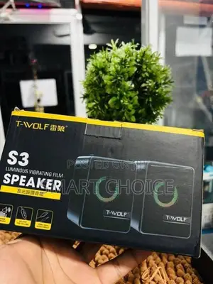 T-WOLF S3 Computer Desktop RGB Speaker
