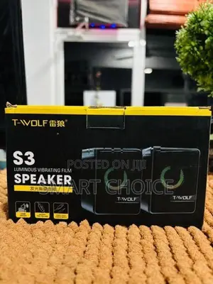 T-WOLF S3 Computer Desktop RGB Speaker