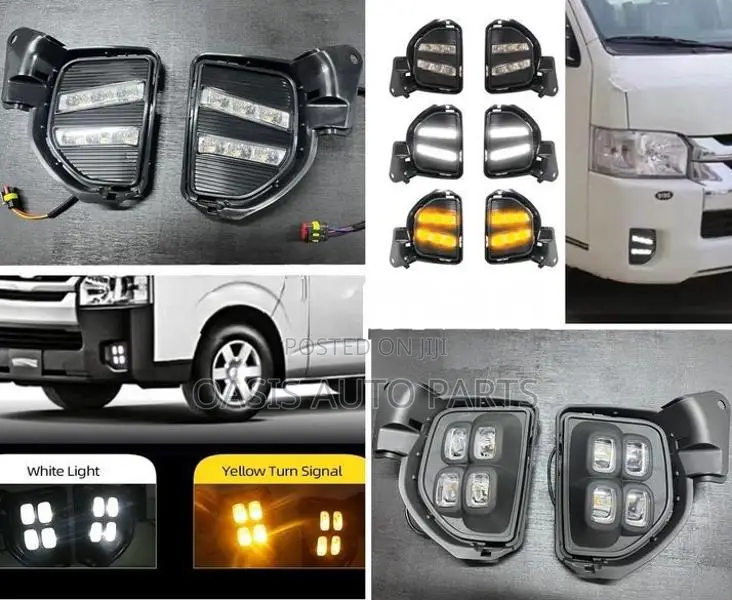 Kdh Hiace Led Drl Fog Light Lamps with Signal Function