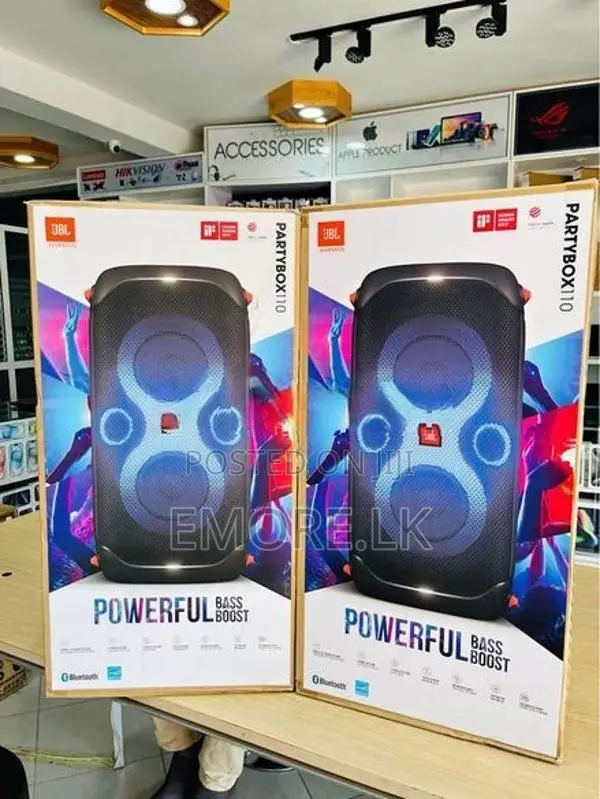 JBL Partybox 110 Portable Party Speaker 160W