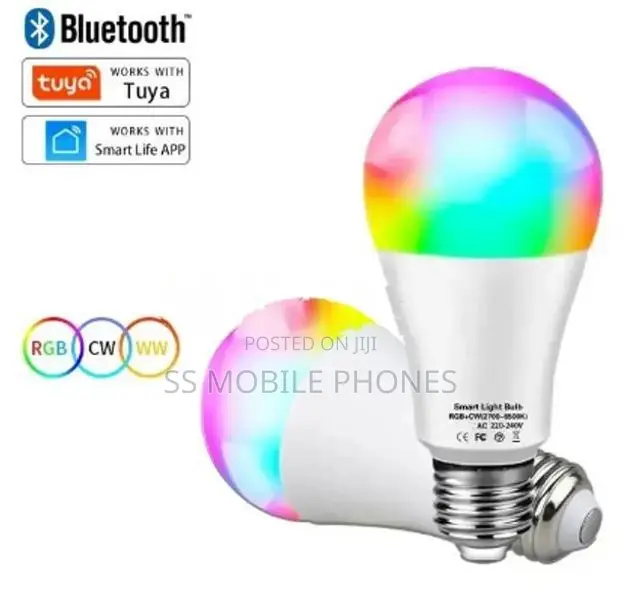 Tuya RGB LED Bulb E27 APP Control Dimmable Light