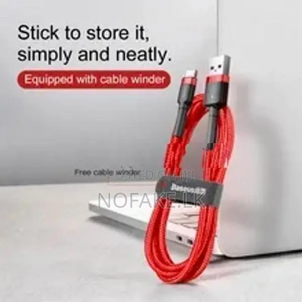 Baseus Cafule Series Type - C 1M Phone Charger Data Cable Fast Chargin