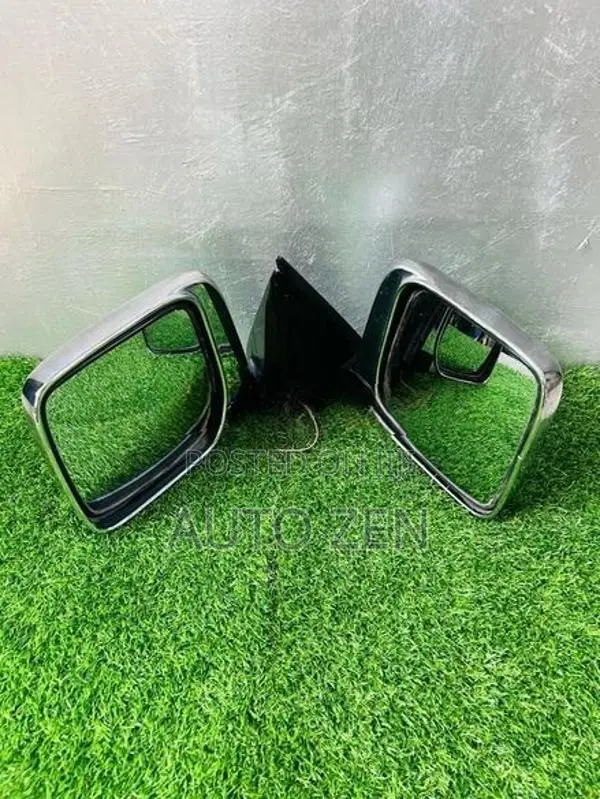 E25 Nickel Side Mirror Set Power