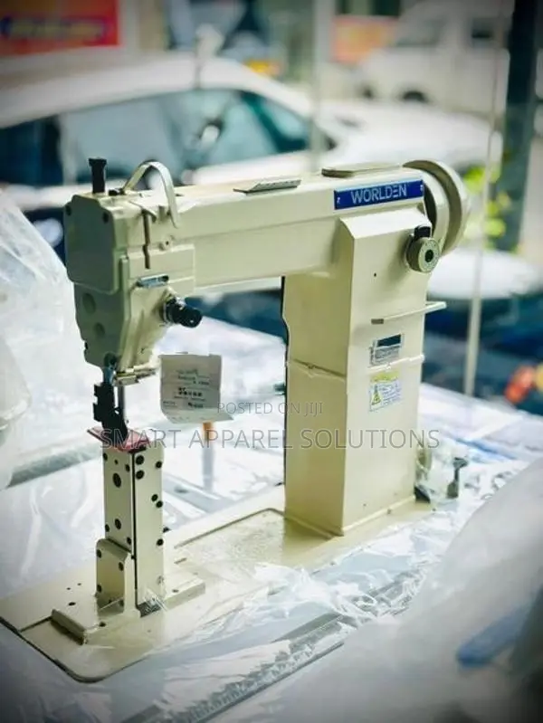 WORLDEN Heavy duty Post bed sewing machine Leather Bag Shoe සපත්තු