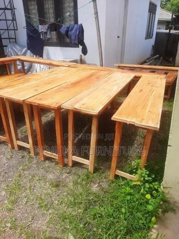 Table with Bench 6ft *15" Mahogani