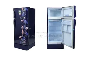 Abans 190L Defrost Green Pro Refrigerator - R600 Gas (Blue Floral)