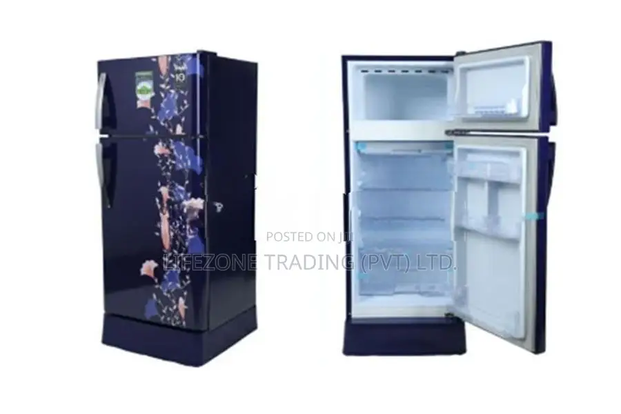 Abans 190L Defrost Green Pro Refrigerator - R600 Gas (Blue Floral)