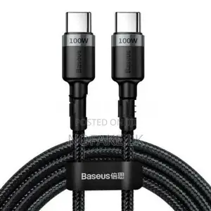 Baseus Tungsten Gold 100W USB-C to C Phone Fast Charge Cable 1M