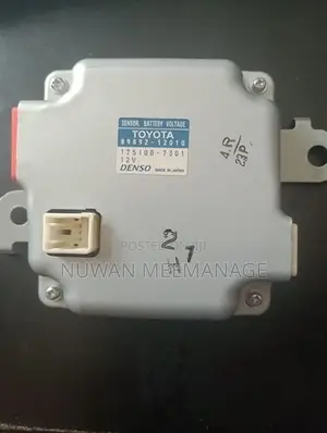 Toyota Voxy Battery Ecu Engine