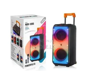 Karaoke Bluetooth Speaker Wireless Mic NDR - 1095