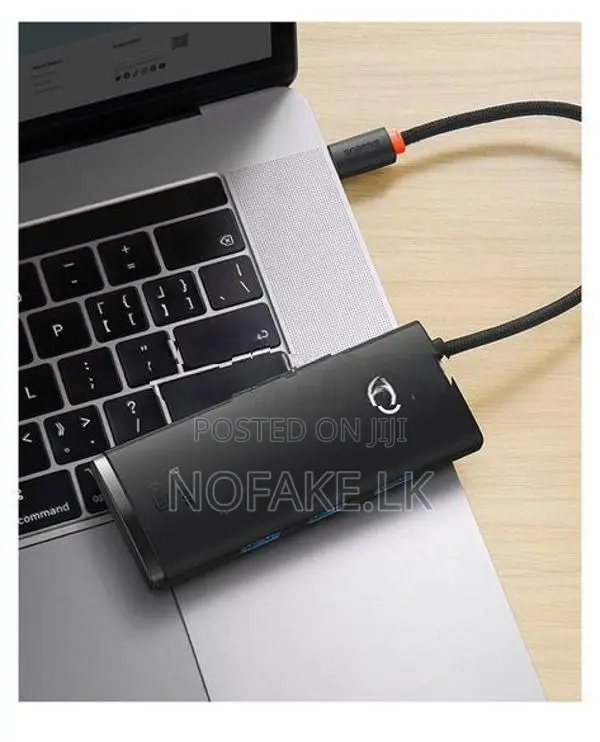 Baseus Hub Lite Air ( 6 In 1 ) HDMI MacBook Adapter - Data Version