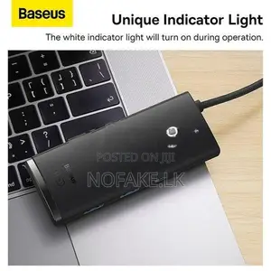 Baseus Hub Lite Air ( 6 In 1 ) HDMI MacBook Adapter - Data Version
