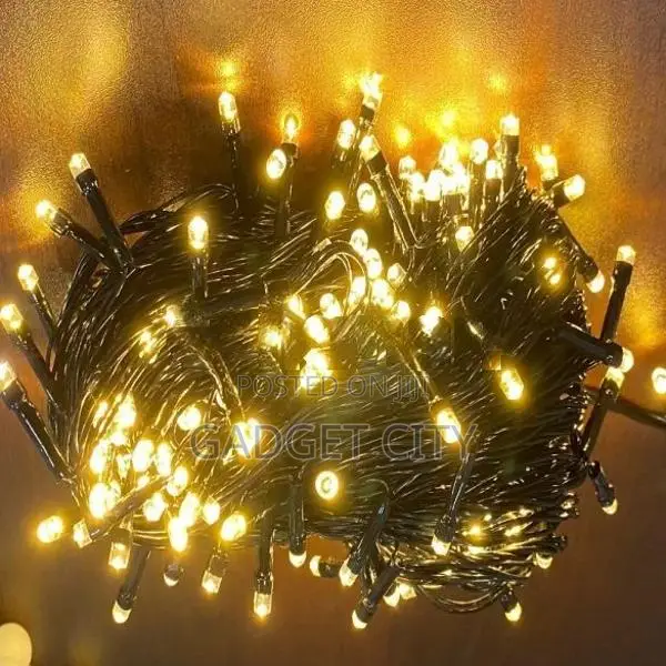100 LED Vesak Light 7.5m – Yellow