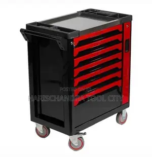 HTC 7 Drawer Tool Trolley With Tools 253Pcs