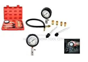ROAD DAWG Petrol Engine Cylinder Compression Gauge Tester 8Pcs