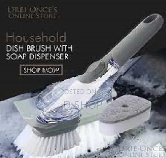 Dish Wash Sponge & Brush (Replaceable) - පිඟන් සෝදන