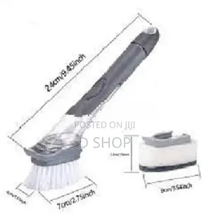 Dish Wash Sponge & Brush (Replaceable) - පිඟන් සෝදන
