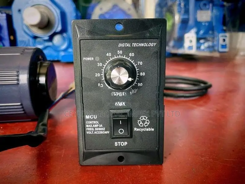 Single Phase Variable Speed Gear Motor