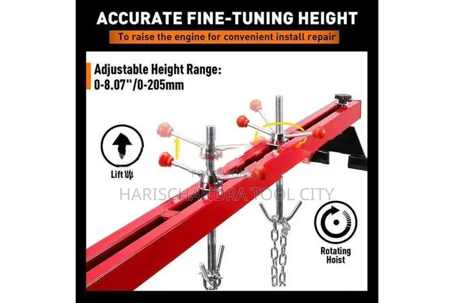 Road Dawg Engine Support Bar 1.8m 500Kg