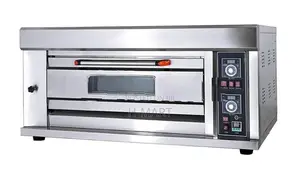 Gas deck oven bakery 1 tray