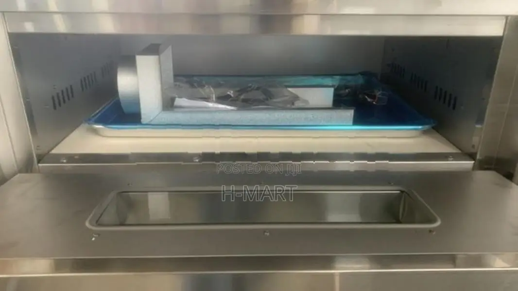 Gas deck oven bakery 1 tray