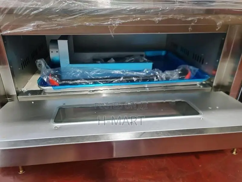 Gas deck oven bakery 1 tray