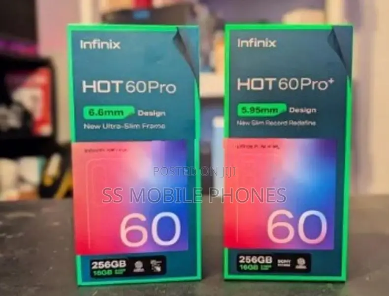 Infinix Hot 60 Pro 8GB 256GB (Brand New)