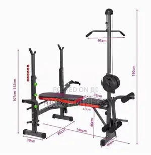 Brand New Multifunction latpull down weight bench -j3