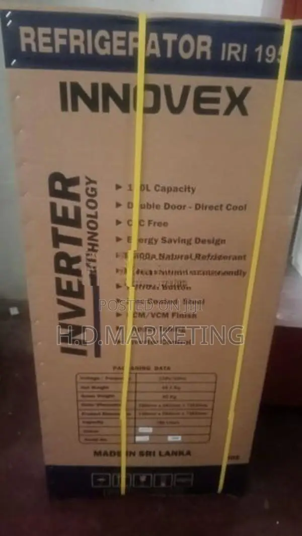 Innovex Inverter Refrigerator - 180L