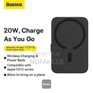 Baseus Mini Magnetic 20W 20000mAh Wireless Fast Charge Power Bank