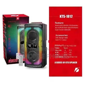 KTS 1812 Wireless Bluetooth Karaoke Speaker